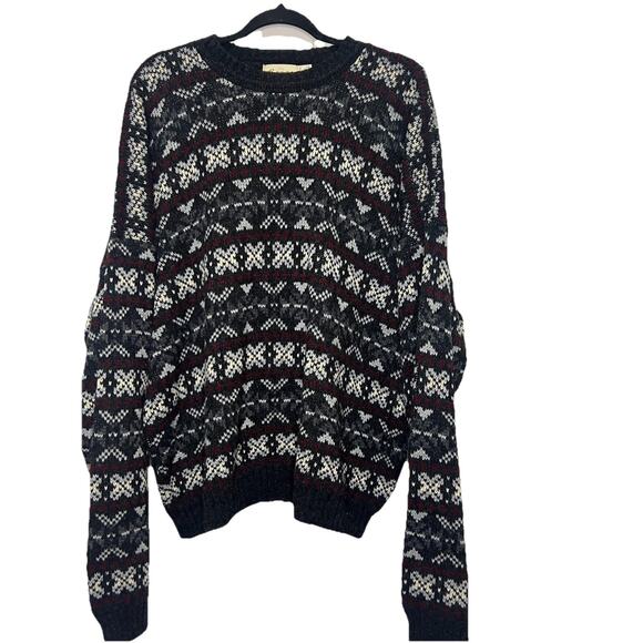 Vintage Resolute Bay Men’s Nordic Acrylic Blend Pullover Sweater in Size XXL - Picture 1 of 7